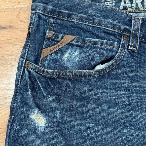 Men's Ariat M4 Low Rise Bootcut Jeans 40X34 - Picture 4 of 13